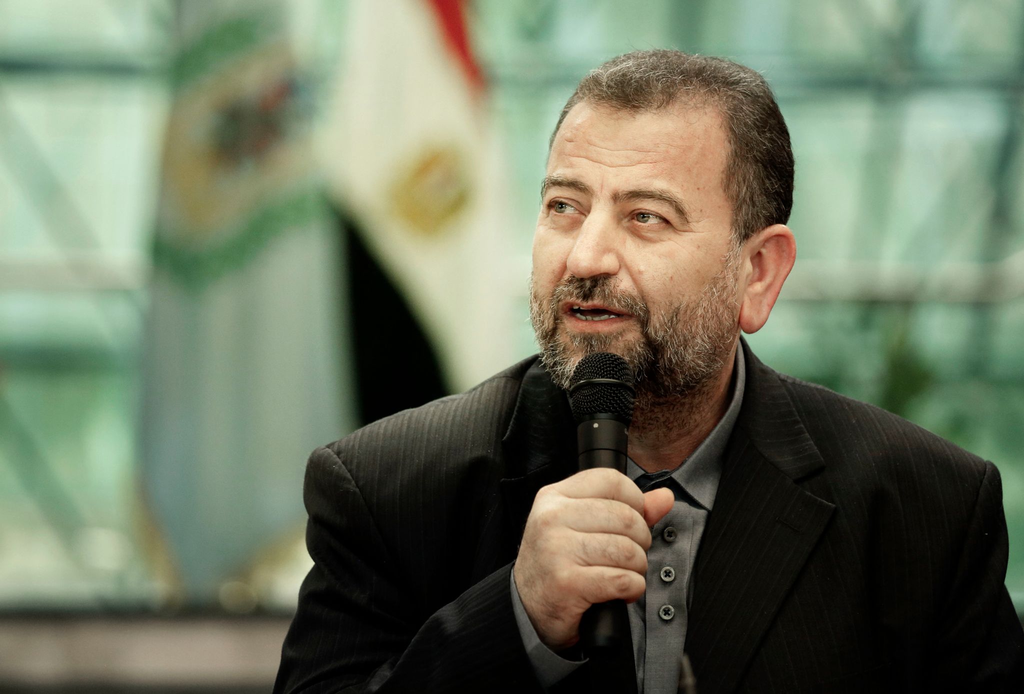 Der stellvertretende Leiter des Politbüros der islamistischen Hamas, Saleh al-Aruri, soll in Beirut ums Leben gekommen sein. Foto: Nariman El-Mofty/AP/dpa