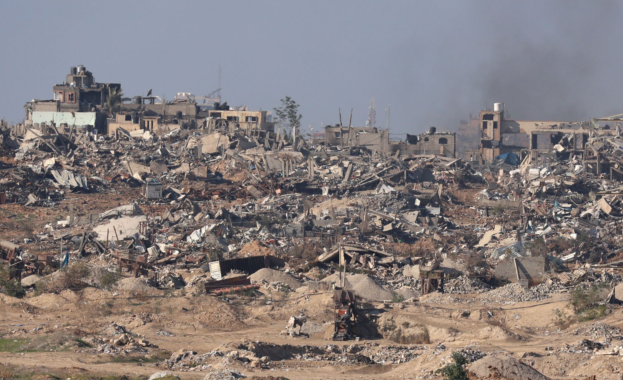 Seit nunmehr drei Monaten herrscht im Gazastreifen Krieg zwischen Israel und der islamistischen Hamas. Foto: Gil Cohen Magen/XinHua/dpa